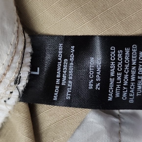 ENCRYPTED Mens Relaxed Tapered Fit Jogger Sand Stretch Breathable 6 Pockets Sz L - Picture 13 of 16